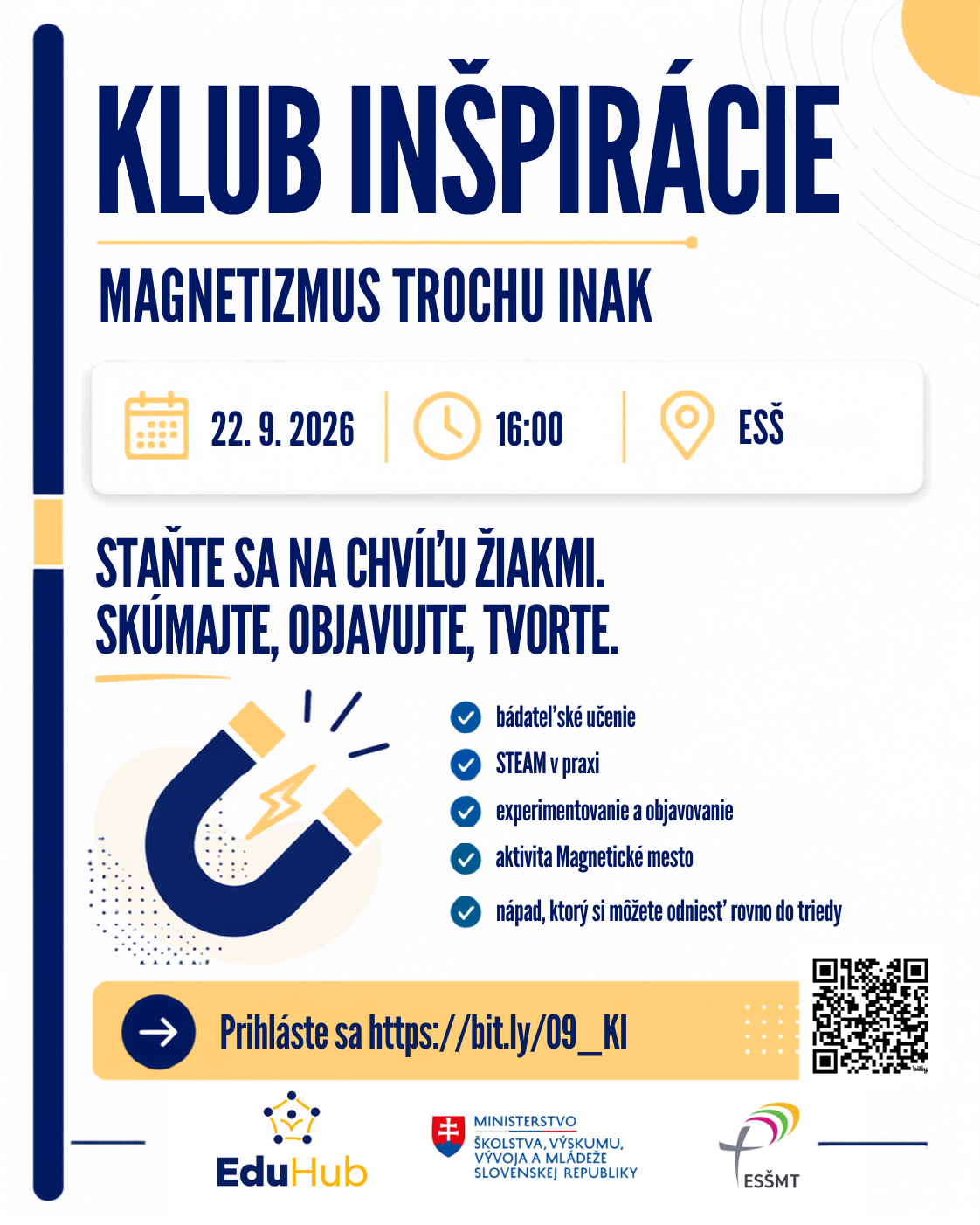 Plagát podujatia Magnetizmus trochu inak