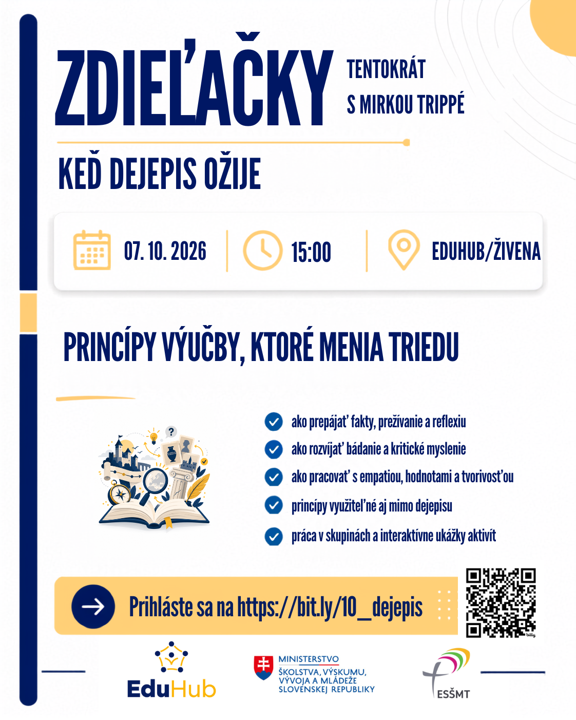 Plagát podujatia Keď dejepis ožije