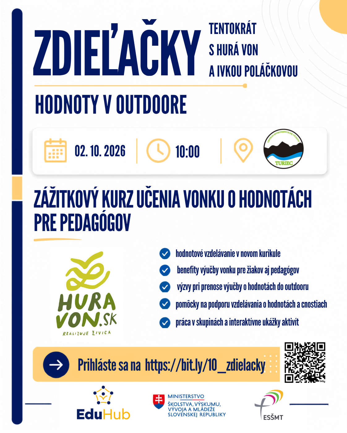 Plagát podujatia Hodnoty v outdoore
